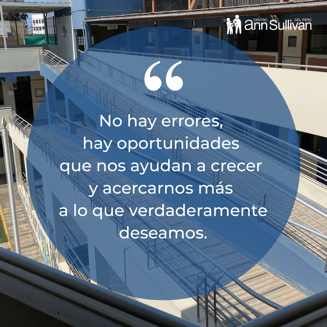 annsullivanperu's tweet photo. "No hay errores, hay oportunidades que nos ayudan a crecer y acercarnos más a lo que verdaderamente deseamos"

¡Juntos hacemos posible, lo imposible!

#44Aniversario #CentroAnnSullivanDelPeru #EducacionAFamilias #ElPoderDe2#Terapias #TEA #TranstornosDelDesarrollo #SindromeDeDown https://t.co/10Vrp32Q6y