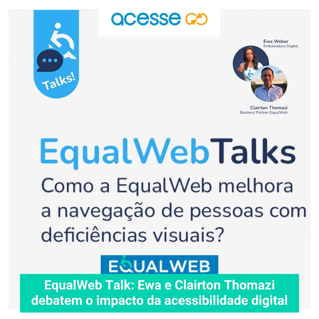 PAcesse44487's tweet image. Hoje é dia de coluna da EqualWeb Brasil no #portalacesse

Confira: portalacesse.com.br/equalweb-talk-… 

#acessibilidadedigital #equalweb #deficienciavisual #cego #diversidade #inclusao