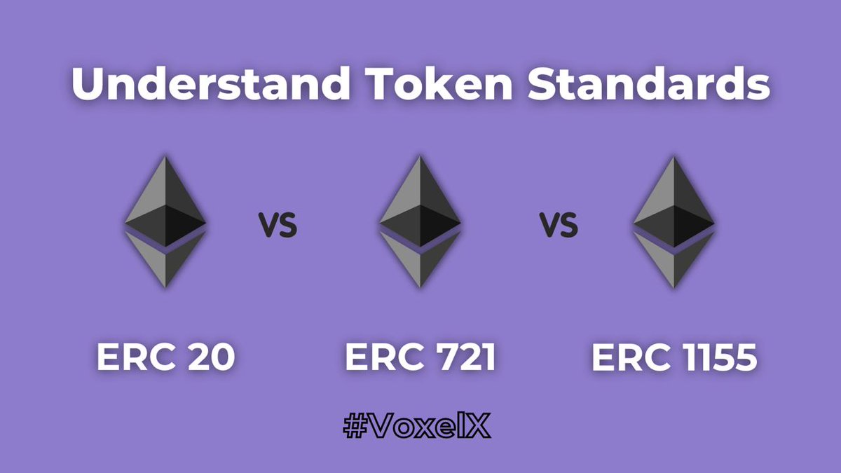 Token Trio

Here is what you need to know about <a href="/ethereum/">Ethereum</a> token standards: 

From ERC-20 to ERC-721 and Beyond, Explore the Diversity of Web3 Tokens! 🌐💎 Understand how each standard shapes the Web3 space.

(Bookmark 🔖 for later)