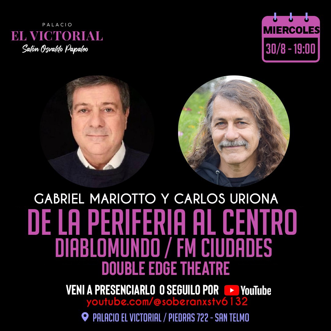 el_victorial's tweet photo. Los esperamos este miércoles para una charla más que interesante 

👉 Ejes de la resistencia cultural del suburbio en los 80/90. 
🙌 El pasado se recrea en nuevas formas. 
✌️ Preparados para lo que viene! https://t.co/sjwBHvG1eX