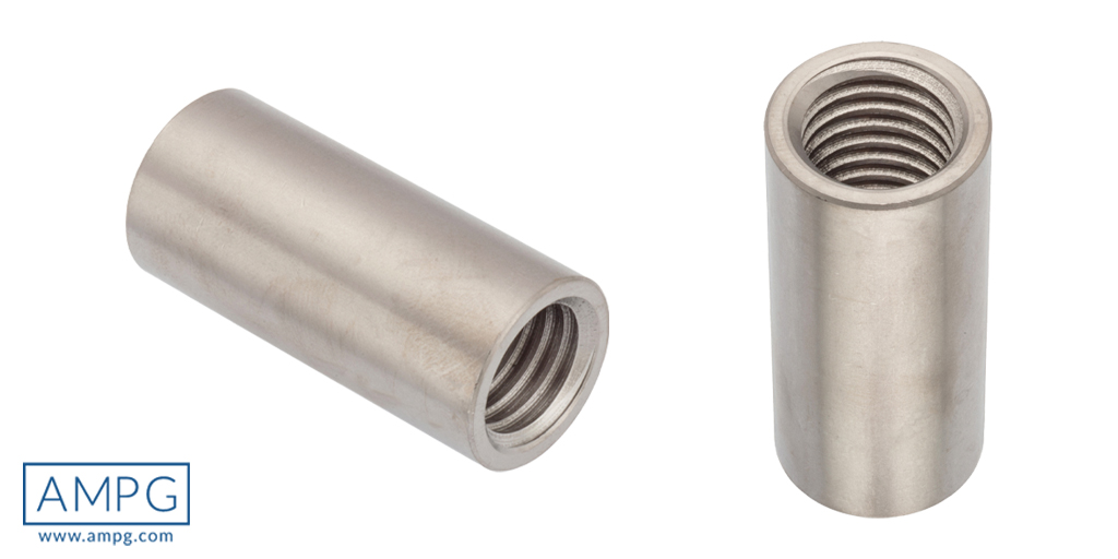 AMPG_USA's tweet photo. AMPG's Round# CouplingNuts can be used to connect and extend #ThreadedRods. Available in Inch and Metric sizes as well as a vast array of materials types and finishes. #RoundCouplingNuts #ConnectorNuts #StandoffNut https://t.co/BurwXkyctR