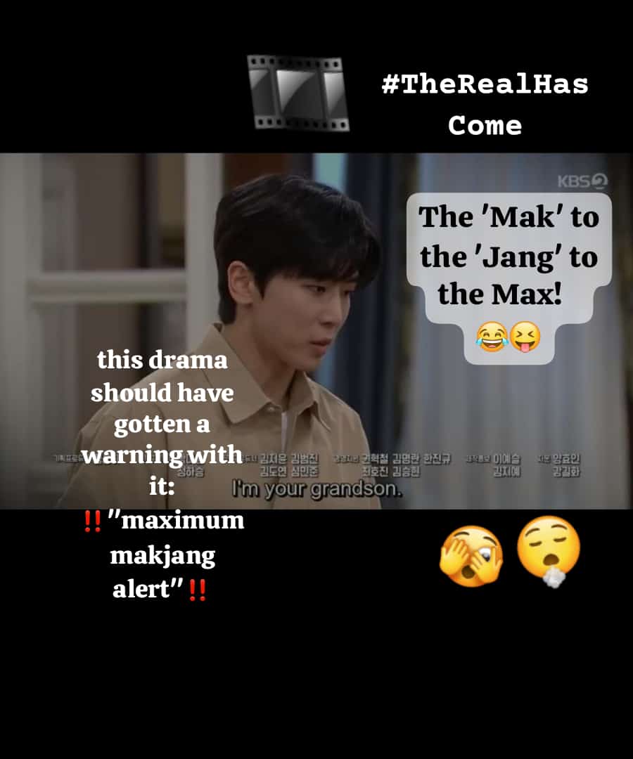 flin99's tweet photo. The drama should have gotten a warning with it : Maximum MakJang Alert ❣️💔🤎🚸
.
.
#TheRealHasCome https://t.co/gGFNcJAOCM