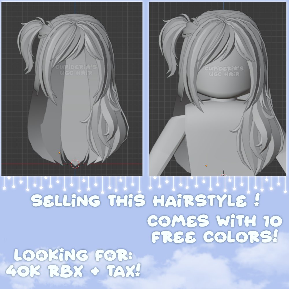 Roblox UGC More Boy Hair.. Finally :D 