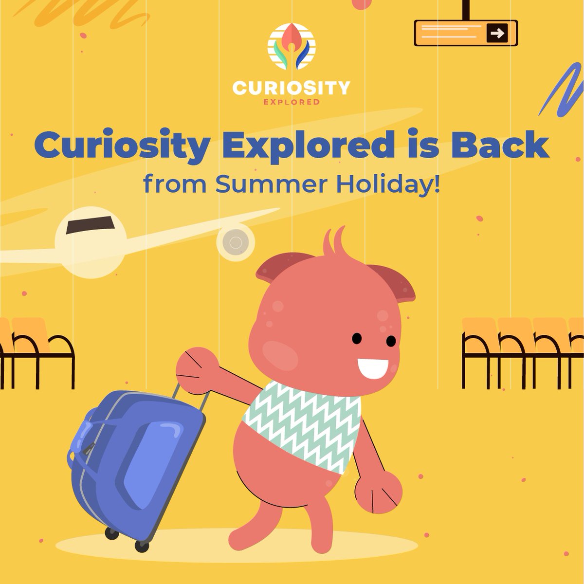 CuriosityExplr's tweet photo. 🌞🌴 Curiosity Explored is back from summer holiday! 🌴🌞 We hope you all had an incredible summer filled with adventure, relaxation, and unforgettable experiences. 

#CuriosityExplored #JourneyContinues https://t.co/EhmBRUCzt7
