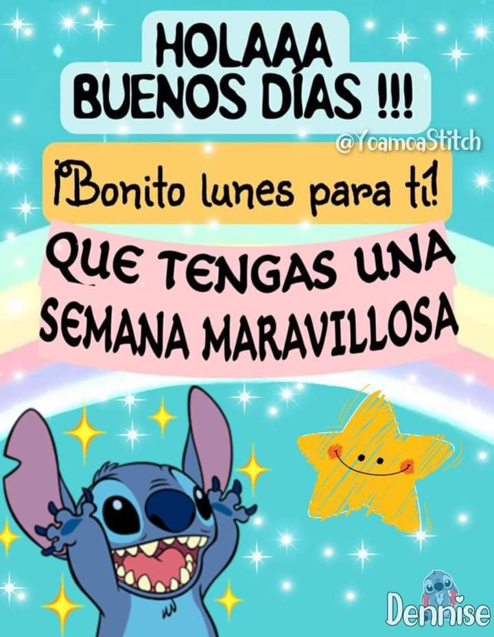 Buenos dias excelente inicio de semana 🌈☀️🍀💫💯‼️