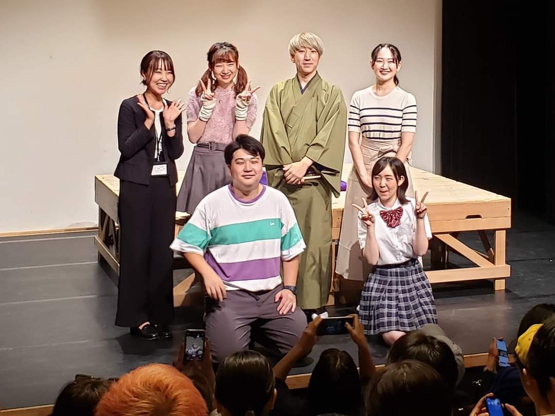 hamapis's tweet photo. 8月27日 舞台　#落とし噺　
ご来場いただいたお客様、本当にありがとうございました🙇
お一人ずつ、お礼を言って回りたいくらい感謝しています♥️
当日に満席になるというドラマみたいな展開でした…🥺
沢山のお客様にカメラを向けていただけるという初めての体験で、調子乗りそうでした…危ない危ない https://t.co/muEBhlRpiq