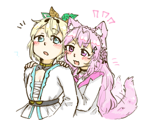 風真いろは 「今日の絵チャ(/・ω・)/ 」|昼寝暮八奴Ｖ垢(ﾋﾈｸﾚﾊﾁﾔ)のイラスト