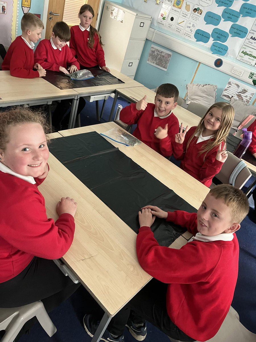 P6 have been learning about how our digestive system works through a rather gross experiment! 🥼🧪 #STEM