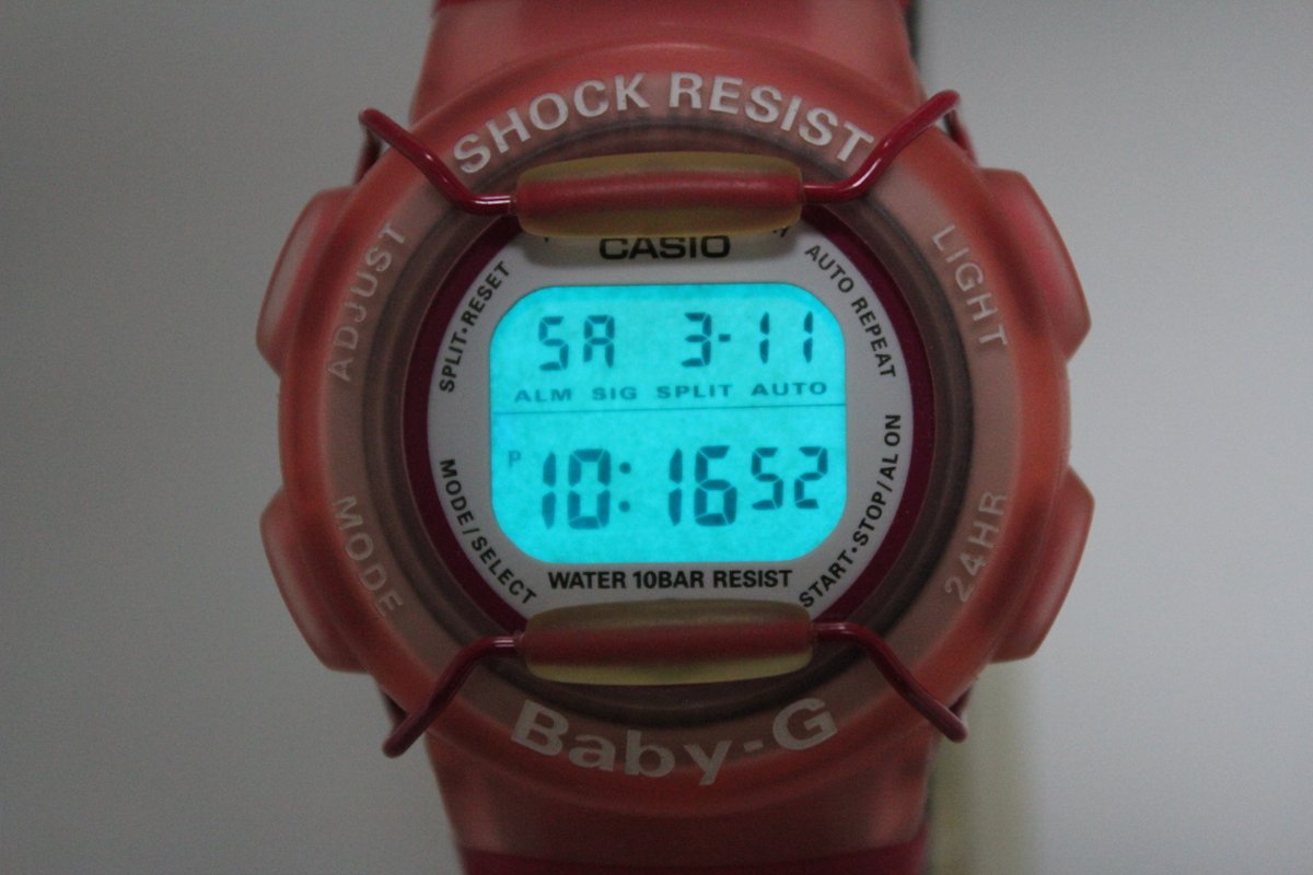 GshockTkhs's tweet photo. For sale now CASIO BG-270 Pink Baby G https://t.co/XhYUWn3COL #pinkwatch #ba110 https://t.co/5byYMvkKZ1