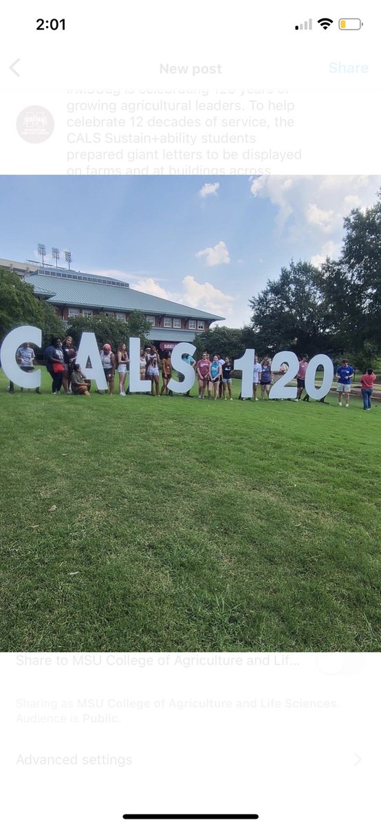 MSU CALS/MAFES tweet media