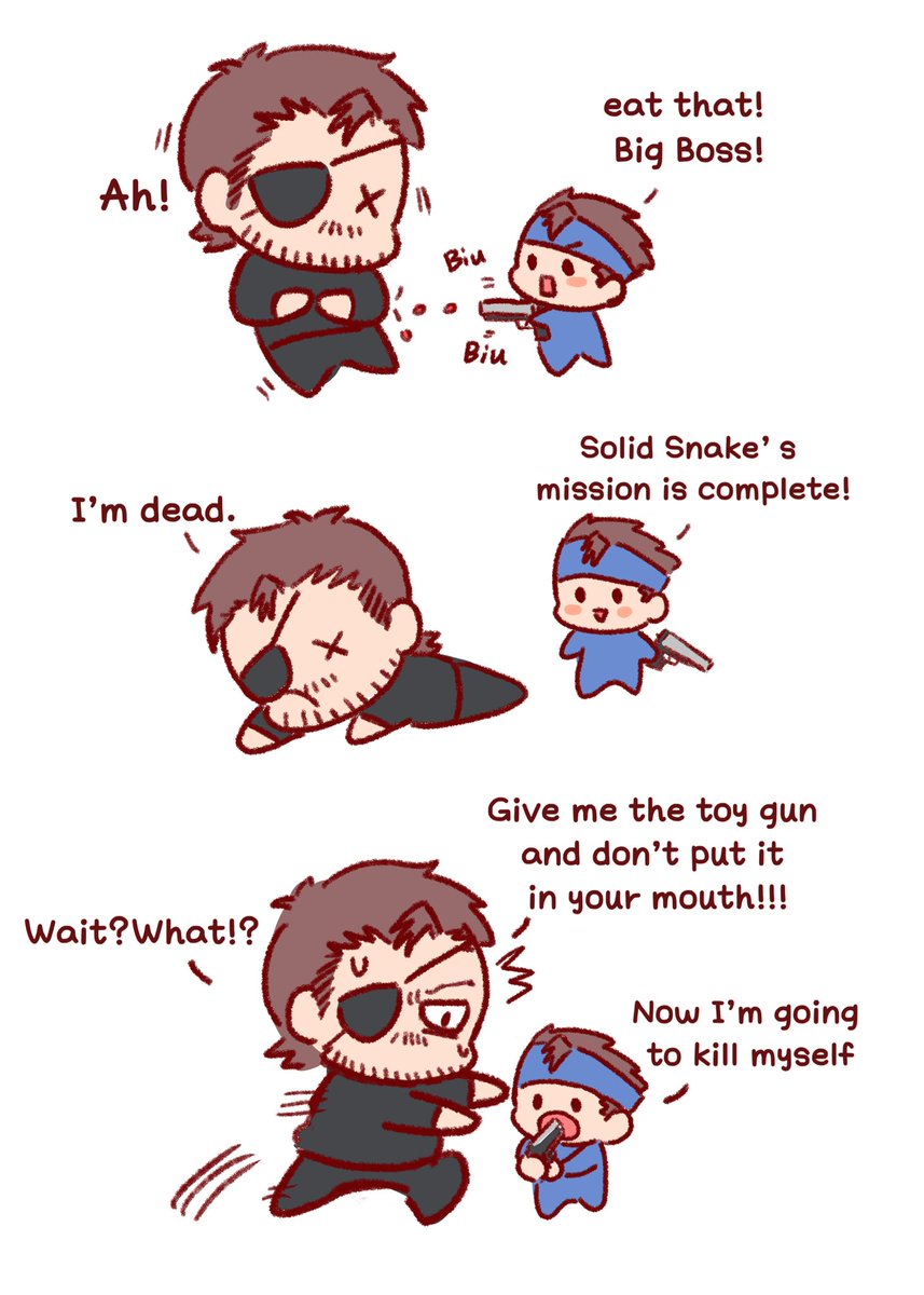 paprikaru1205's tweet image. Play with kid💀