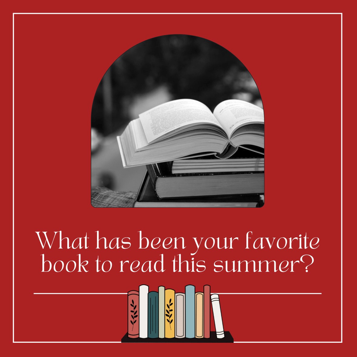 What was your favorite read during this summer? ❤️☀️

#SummerBookClub #Reader #Books