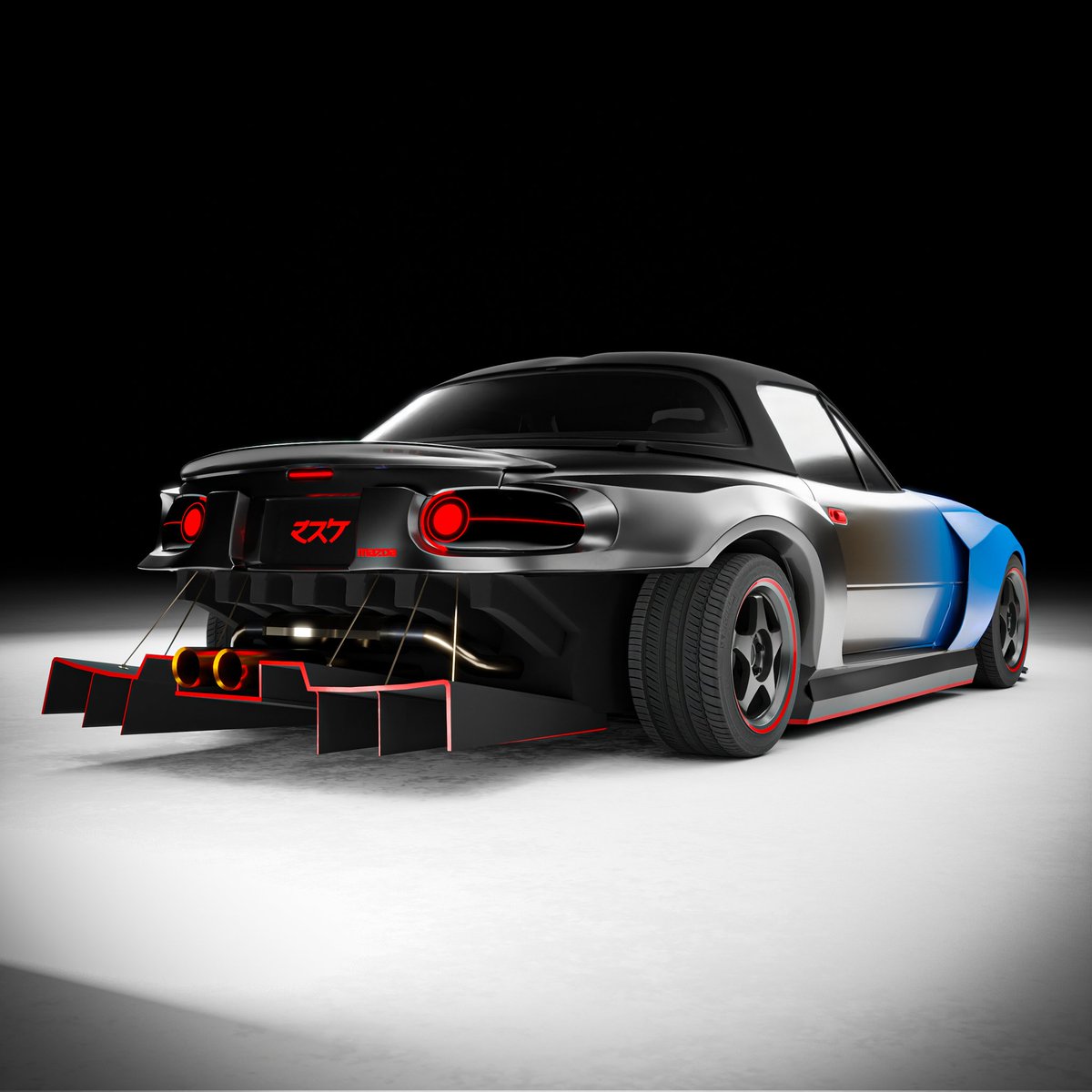 ikhimaz's tweet photo. Mazda Miata: Comet, a 3D Visualization of a custom Mazda Miata NA mod
#3dcg #mazdamiata #mazdamx5 #b3d #blender3d #automotive #automotivevisualization #vehicle https://t.co/B519f2Mgpc