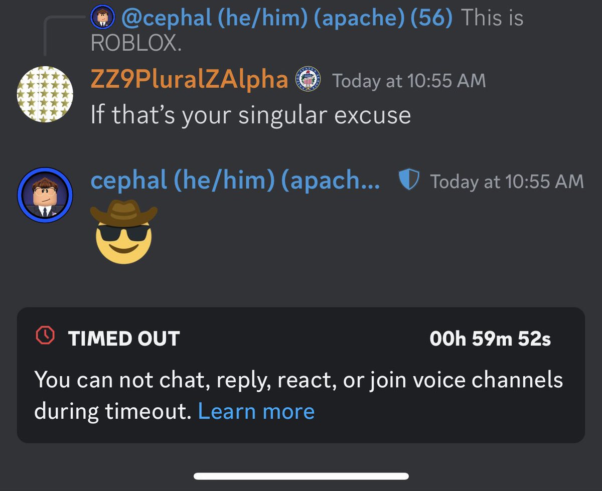 Common group management L

Can’t talk with players about anything without it turning hostile. They’re so shit at their “jobs”.