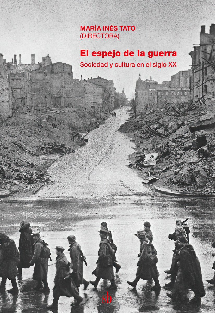 Es una gran alegría anunciar la publicación de "El espejo de la guerra. Sociedad y cultura en el siglo XX", libro colectivo que dirijo y que acaba de publicar <a href="/editorialSb/">Editorial Sb</a>
Para más detalles, pueden visitar la página de la editorial: editorialsb.com/product-page/e…