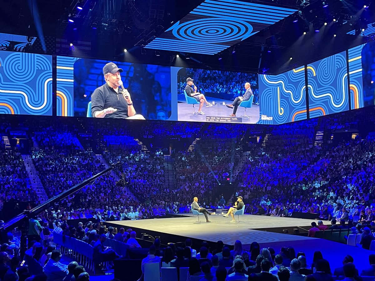 “The harder you work, the luckier you get!” - Ted Lasso’s <a href="/jasonsudeikis/">Jason Sudeikis</a>  #CiscoIMPACT