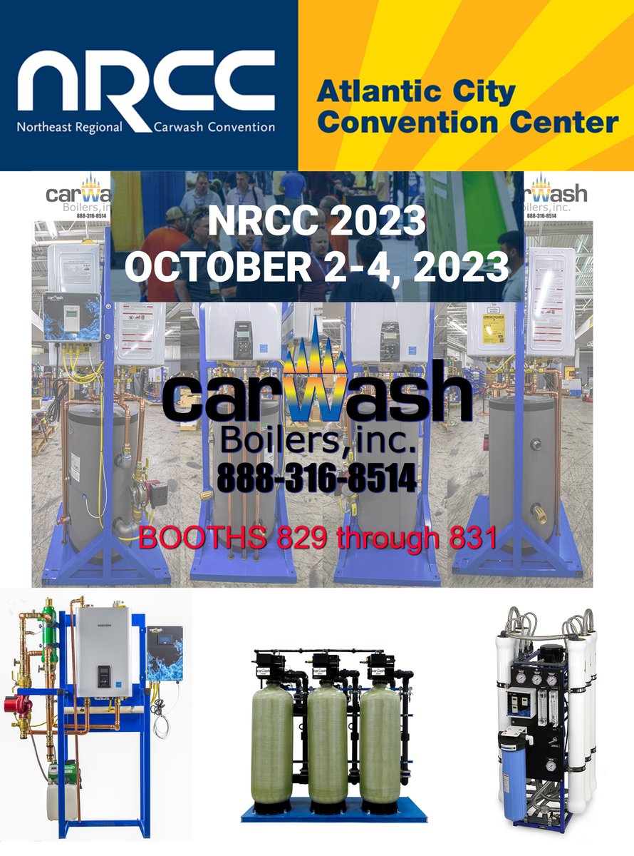 Hope to see you at the Northeast Regional CarWash Convention in Atlantic City October 3rd &amp; 4th.