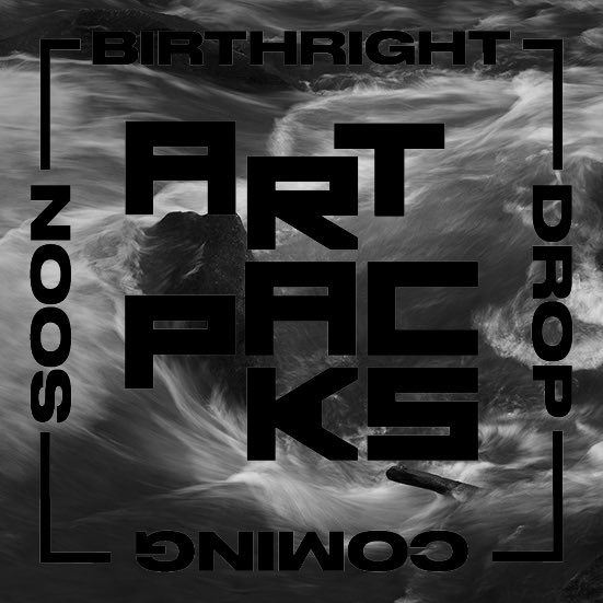 You know what is coming? 
BIRTHRIGHT on <a href="/ArtPacksIO/">ArtPacks - AMP IT UP!</a> is! 
Sponsored by <a href="/FerCaggianoArt/">Fer Caggiano 🏳️‍🌈 🟦 🤝</a> and <a href="/techbubble/">Nik Kalyani (🎨🔴💜)</a>  with the awesome support of <a href="/vlaneART/">Vee | Building AI Cal Count | AI & Web3 | Founder</a>  this is a revolutionary pack option for NFTs! 
“Get Your Flow On” is my piece for contribution. 

Be watching for more info!