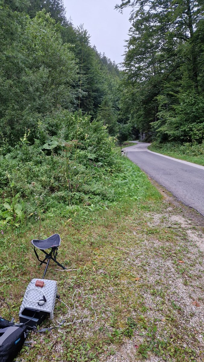 Radovan Vlacilik om2zz (@om2zz) on Twitter photo Today from OEFF-0011 Nature Park Eisenwurzen Niederoesterreich. Deep in the valley, so weak sognals on my side, no internet, so slow start until RBN spot. 51 QSOs today with 70 Watts. Rain after last QSO, but we made it ;-)
CU next time.
73, OE/OM2ZZ Today from OEFF-0011 Nature Park Eisenwurzen Niederoesterreich. Deep in the valley, so weak sognals on my side, no internet, so slow start until RBN spot. 51 QSOs today with 70 Watts. Rain after last QSO, but we made it ;-)
CU next time.
73, OE/OM2ZZ