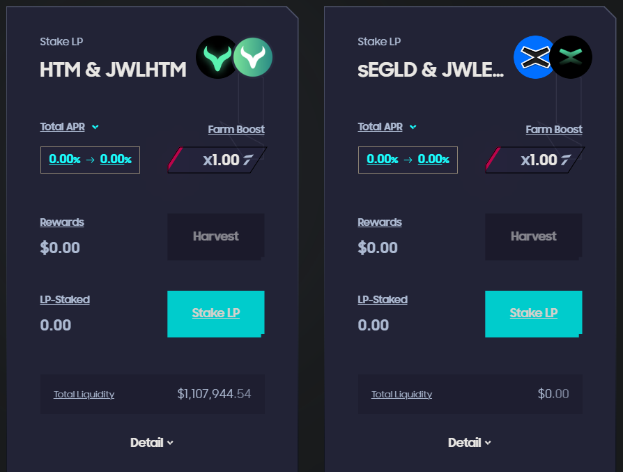 JewelSwapX's tweet photo. 📢$HTM @HatomProtocol bulls get ready.🙌
New utility for $HTM $sEGLD #multiversX.🔥⚒️
2 New @ash_swap farms coming soon.
👉HTM-JWLHTM
👉sEGLD-JWLEGLD
Now at https://t.co/BAOVKlcoim
Stay tuned #veASH #ashdao.💪
❤️RT. https://t.co/KKhl6RsC8U