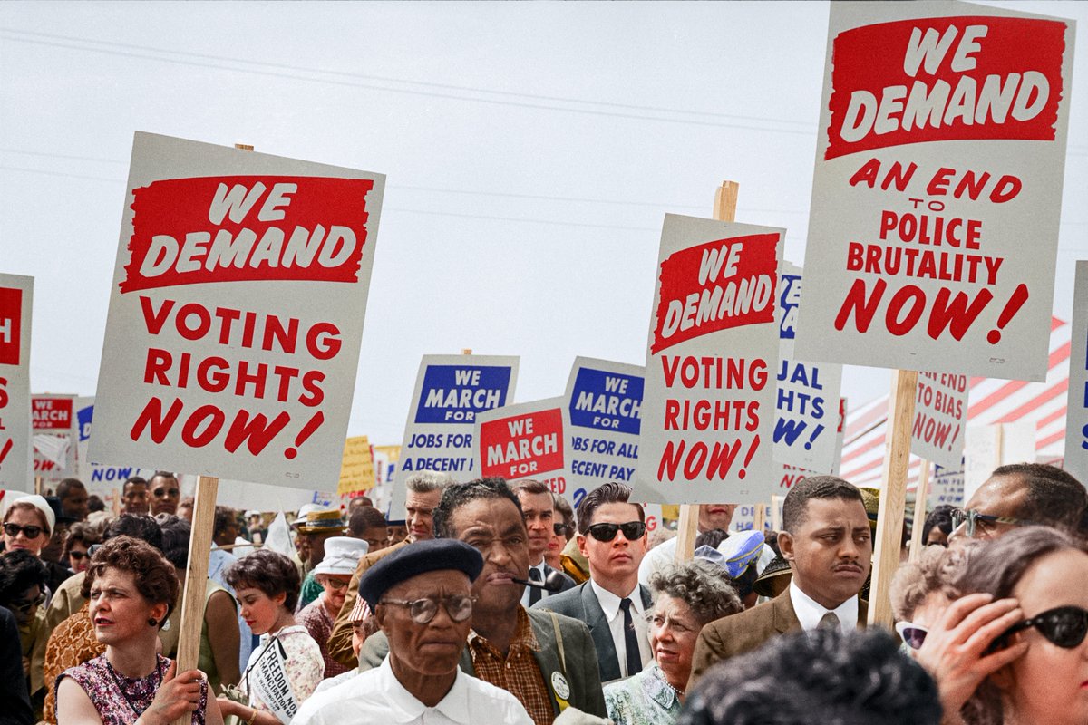 On the 60th anniversary of the March on Washington, we rededicate ourselves to continue fighting for equal access to the ballot, justice, and opportunity for all Americans.