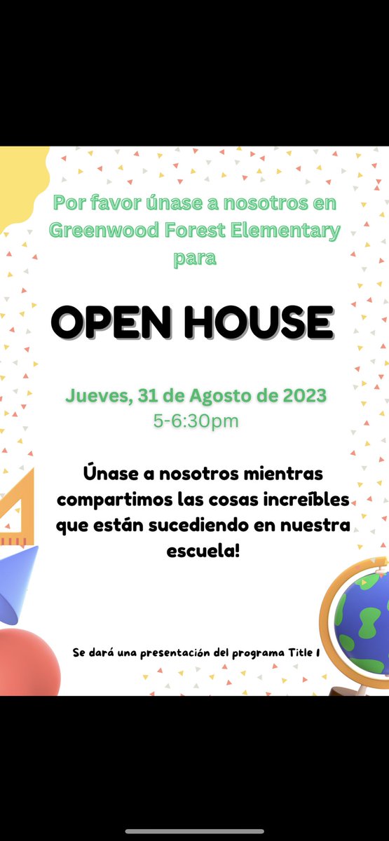 Lopezreads's tweet photo. Grizzlies! Don’t forget to join us for our Open House this Thursday August 31st! 
Some important information like Title One, counselor information and much more will be given! See you soon 😊 https://t.co/JyuNLyCuPB