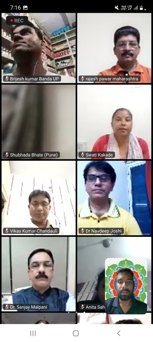 dkdewangan_'s tweet photo. #Para_Yogasana_Sports_Promotion_Committee (Yogasana Bharat) Organised the #1st_Online #Judges #Training_Program for #Divyang_Yogasan_National_Competition https://t.co/B3HfPoK1HY