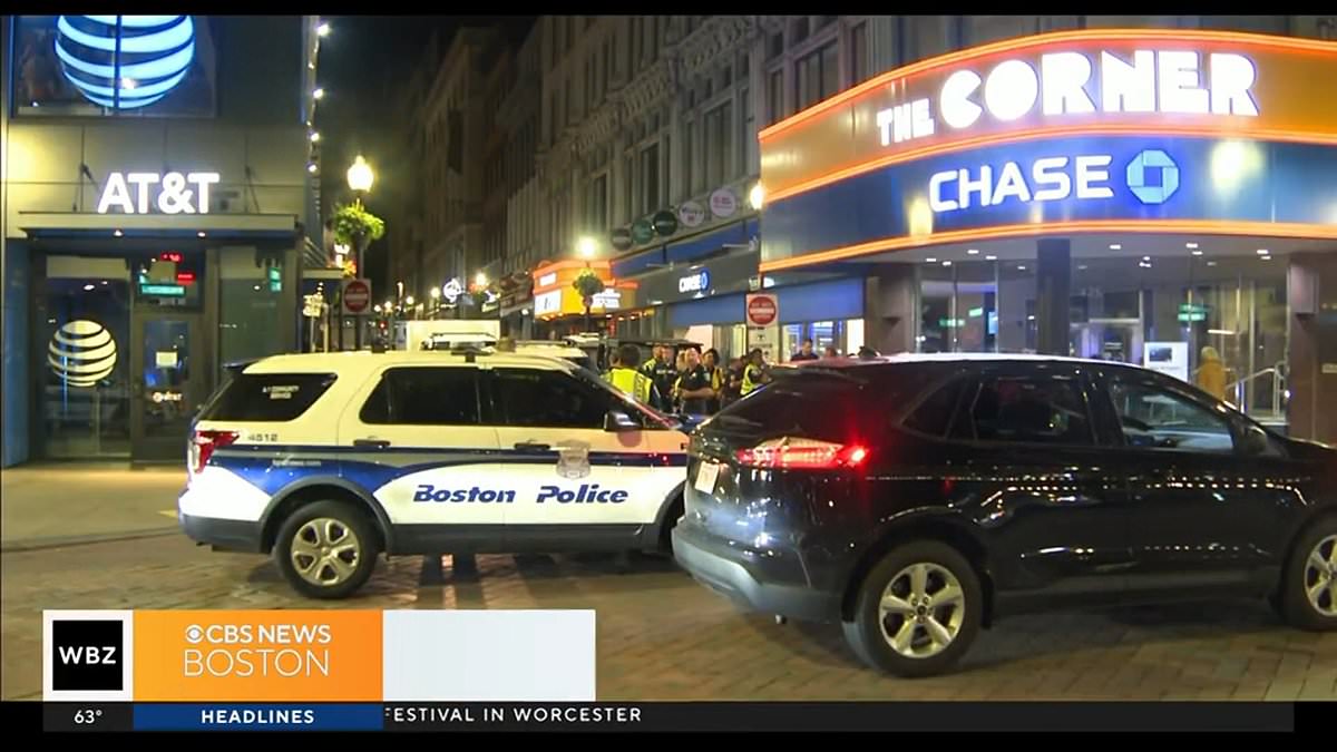 Blockbuster brawl! Hundreds of kids fight and attack cops outside two ...