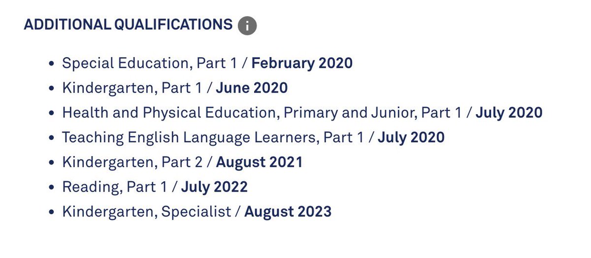 As of today, I am now a Kindergarten Specialist Teacher🍎. I have completed my final Kindergarten Part 3 Specialist AQ course at <a href="/YorkUeducation/">York University Education</a> &amp; beyond excited for this upcoming school year🌈🤍<a href="/HWDSB/">HWDSB</a> <a href="/HWDSB_WeHelp/">HWDSB_WeHelp</a> #fdk #play #love #earlyyears #specialist #education #AQ #kinder