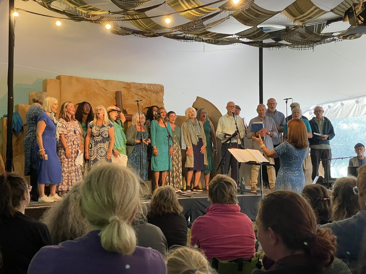 The Fishermen’s Chapel Gospel Choir played at the <a href="/greenbelt/">Greenbelt Festival</a> Festival yesterday evening. It was a fantastic event - here’s one or two photos. #gb50
