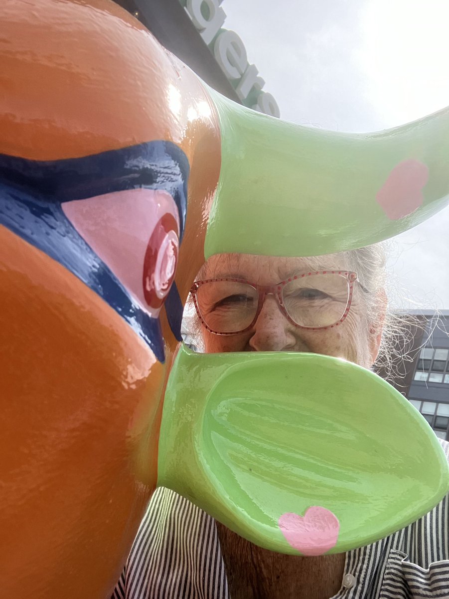 Peekaboo! 🫣

Joan has spotted Bessie, The Beautiful Bo(ld)vine, out in The Wild!

This is the last week to see her before she goes to her NEW Permanent HOME!

So if you capture her, tag her!

Bessie has SOLD but you can still bid on the last <a href="/CowParadeReal/">CowParade</a> Herd at 6PM via <a href="/eBay/">eBay</a>