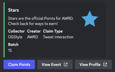 Awardable Points equips users with the ability to reward audiences with custom-branded loyalty points.

Here's what you need to know:

Multiple Events: Unlike Badges, Points now support multiple concurrent events, transforming your profile into an engagement scavenger hunt.

New