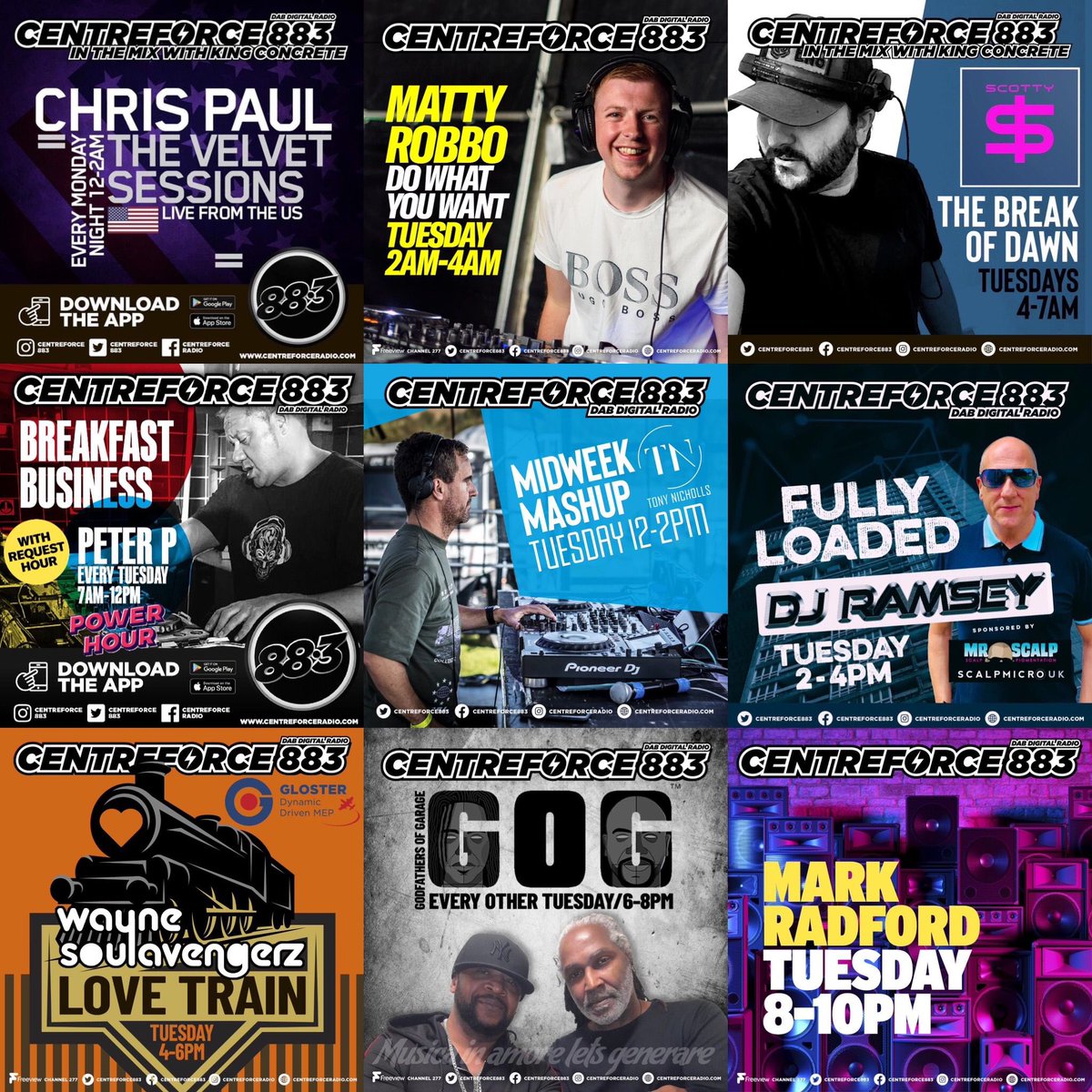 Back on the airwaves tonight for my “Do What You Want” <a href="/Centreforce883/">Centreforce Radio</a> show live from 2-4AM. Plenty of ways to listen in or catch up tomorrow on <a href="/mixcloud/">Mixcloud</a> 🎧🎶