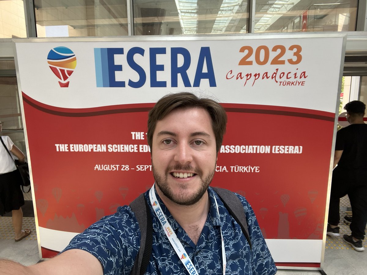 A wonderful first day at #ESERA2023. Lots of interesting talks already, in a really enjoyable international environment. Looking forward to seeing the breadth of Science Education Research in the next few days!