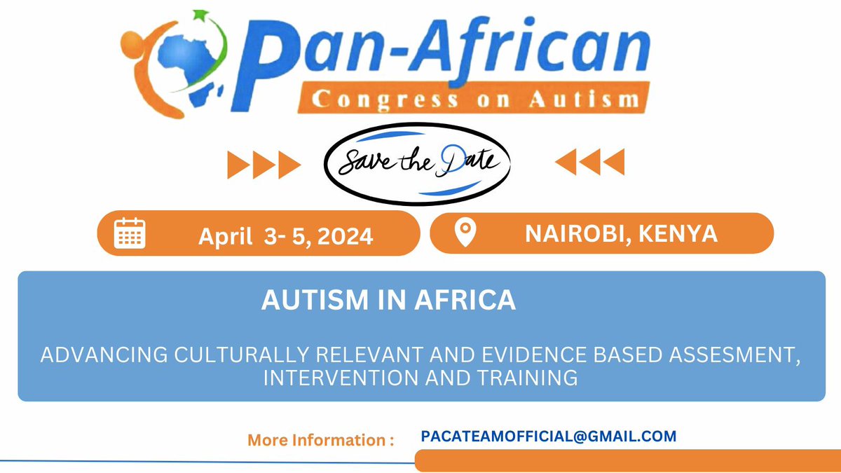 Pan African Congress on Autism tweet media