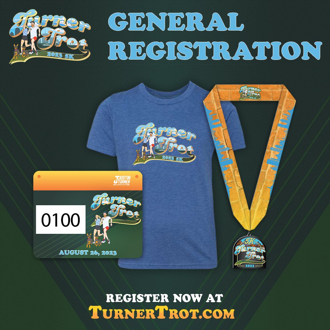 Still buzzin’ from the Turner Trot 5K on Saturday. 🥳 A few of you have asked & it’s your last day to register as a virtual runner to complete the race on your own & still get the goods! Use code LASTCHANCE for a discount! Thank you for the support! TurnerTrot.com