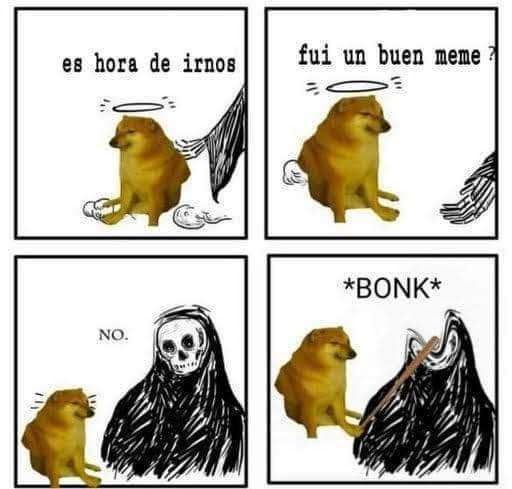 NeonCommunityES's tweet photo. Que descanse en paz Cheems 🫡 https://t.co/ElJ5nkXoIJ