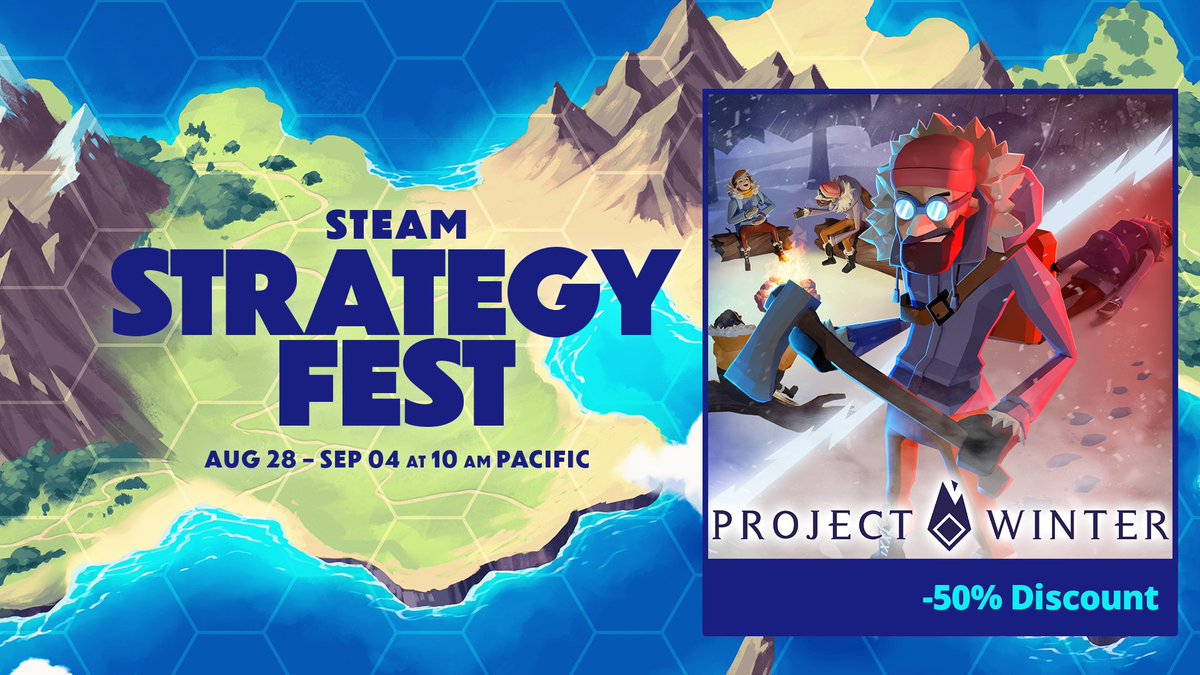 Project Winter now 50% off as part of the Strategy Fest! Grab your Steam copy before Sep 4th!