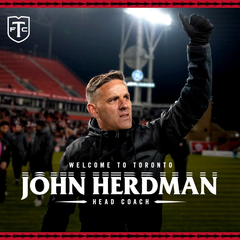 TorontoFC's tweet photo. He's no stranger to BMO Field. Welcome, Gaffer 👏

Toronto FC name John Herdman as Head Coach

#TFCLive
