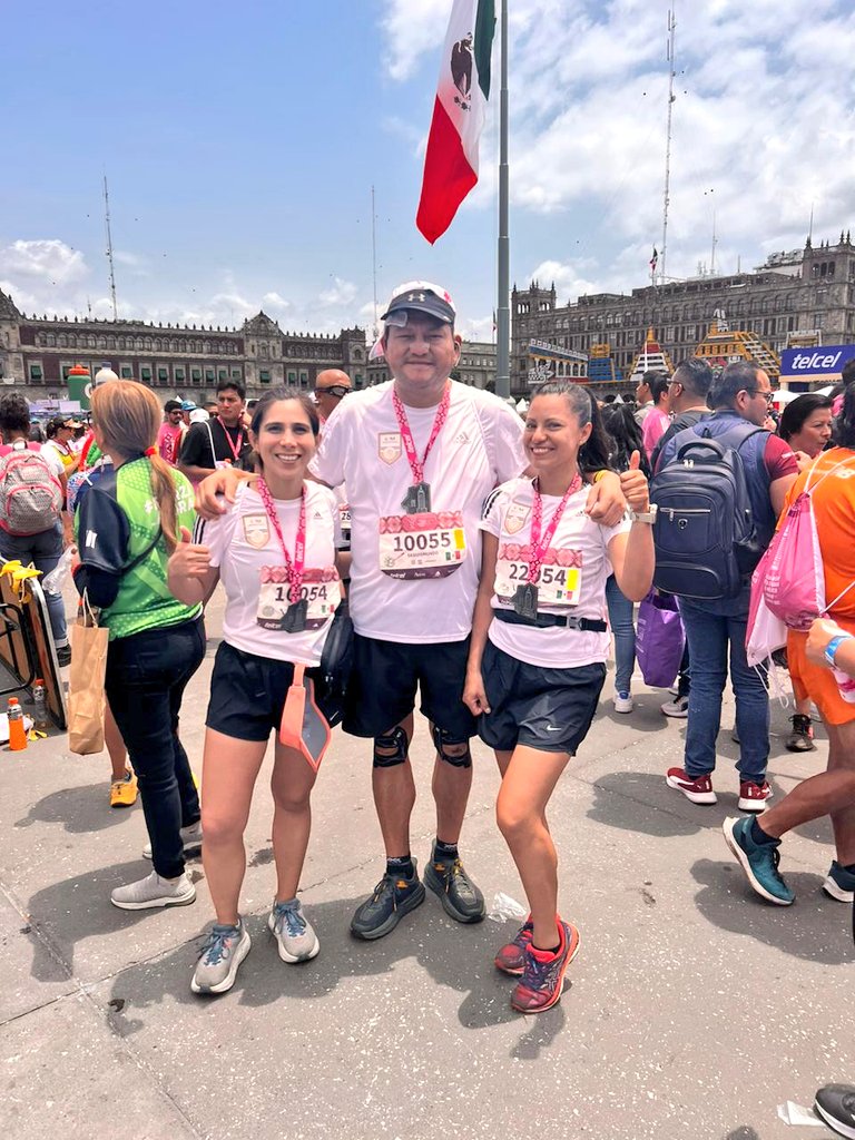 fgymexico's tweet photo. En el XL #MaratonCDMX, una de las carreras más importantes de #Latinoamérica, en el que participaron más de 30 mil corredores de todo el mundo, entre ellos personal del @INAMI_mx https://t.co/Wv6fp0OVx4