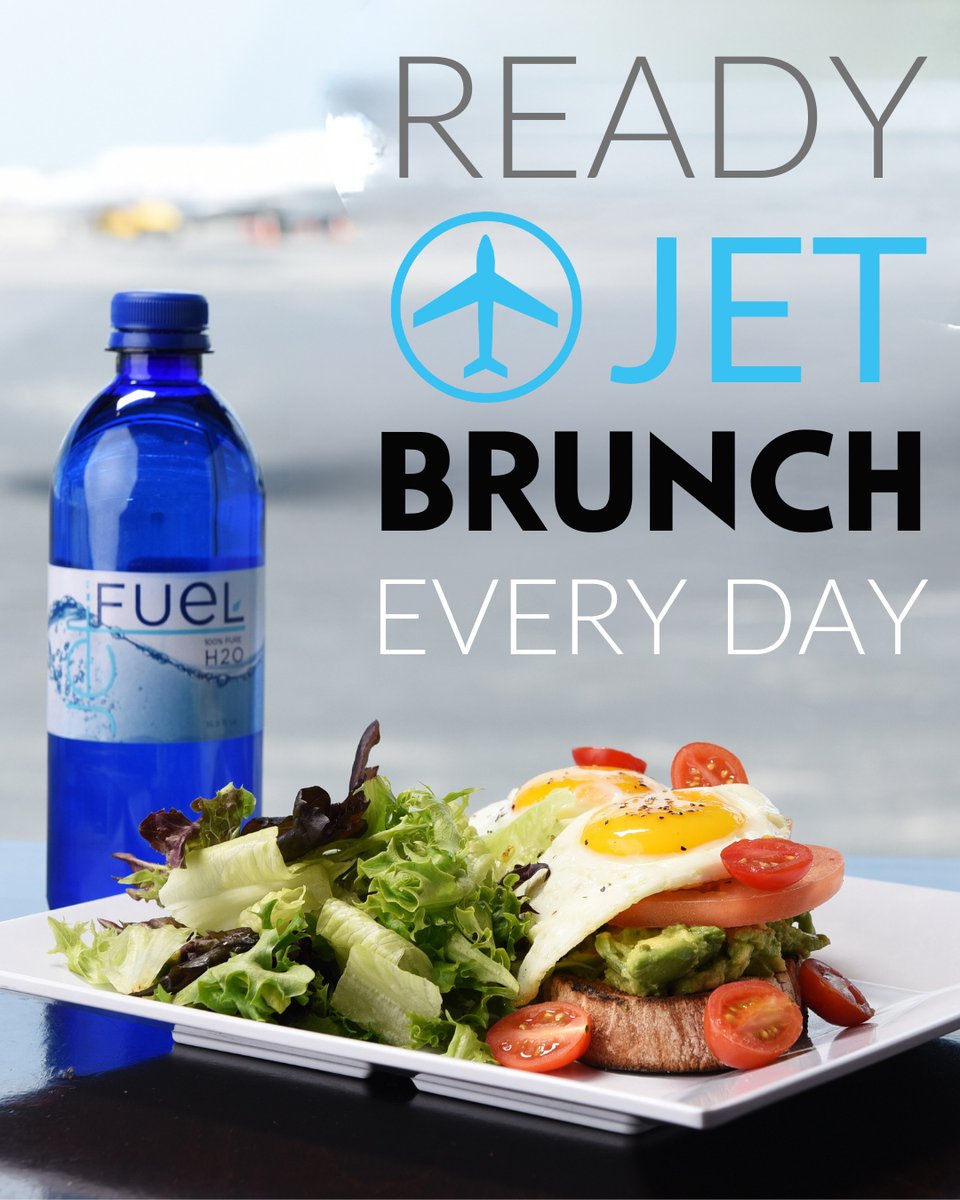 Fuel up with Brunch EVERY DAY! Only at JET ✈️

#JET #SFL #jetrunwaycafe #brunch #fortlauderdale