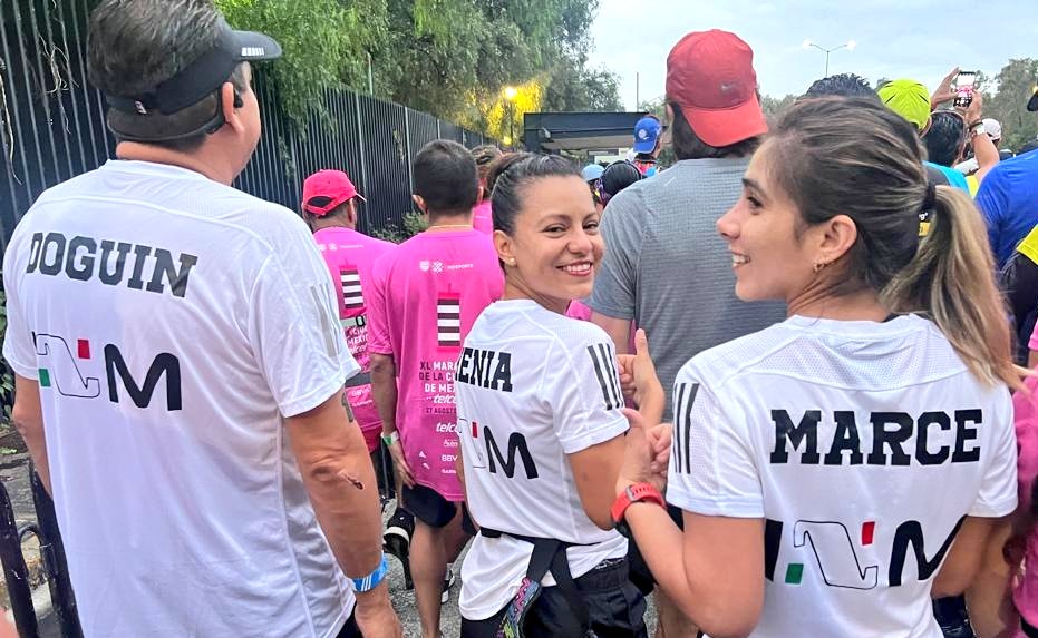 fgymexico's tweet photo. En el XL #MaratonCDMX, una de las carreras más importantes de #Latinoamérica, en el que participaron más de 30 mil corredores de todo el mundo, entre ellos personal del @INAMI_mx https://t.co/Wv6fp0OVx4