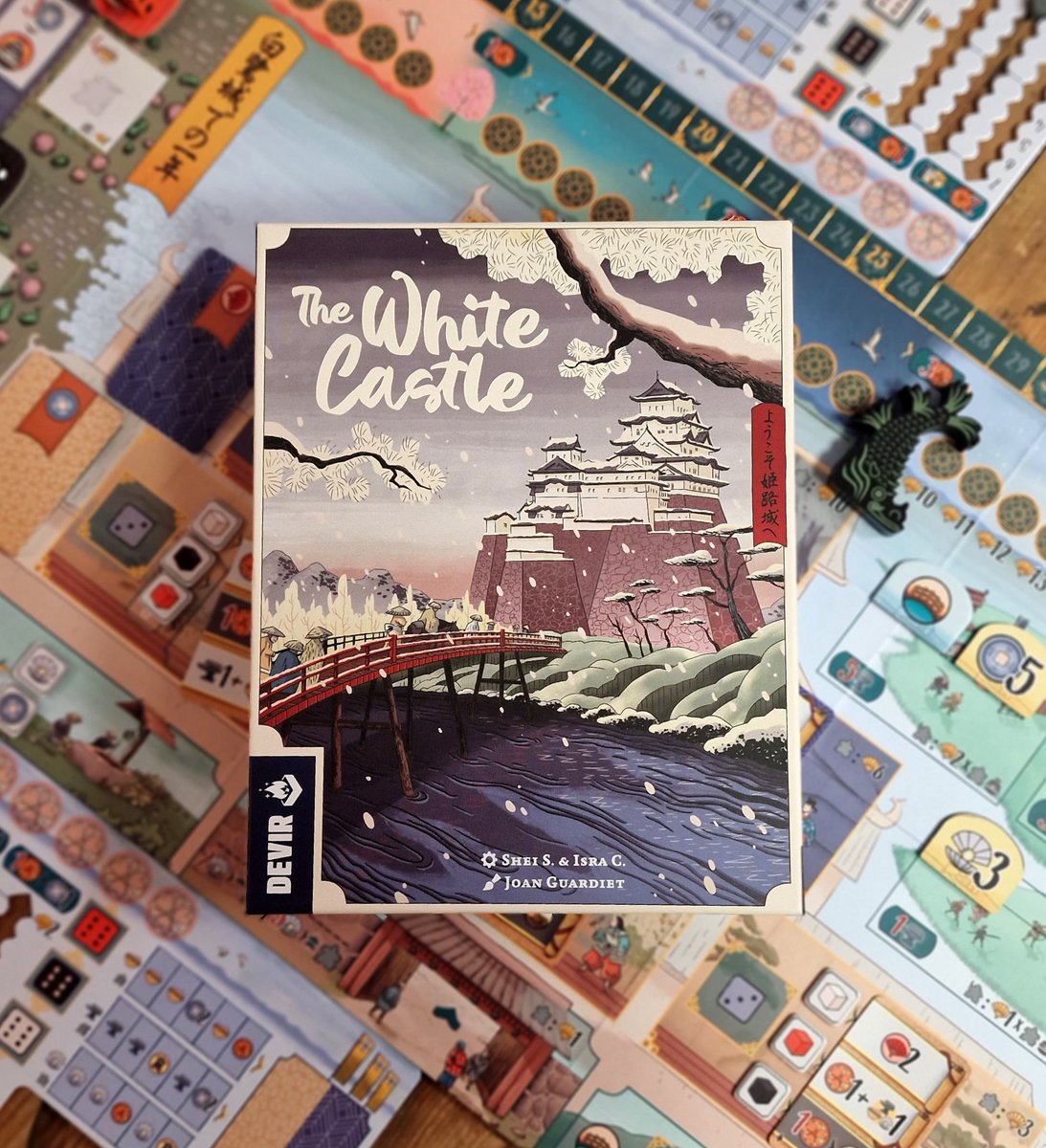 DevirArgentina's tweet photo. ¿No es hermoso? 🏯 Estamos muy emocionados porque #TheWhiteCastle tendrá su lanzamiento mundial en Essen. El nuevo juego de Isra y Shei, sucesor espiritual de #TheRedCathedral ya está acercándose... #juegosdemesa #boardgames #Devir #DevirArgentina https://t.co/gRunEg82BP