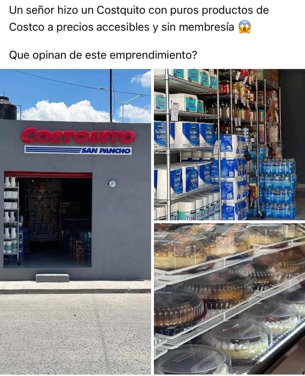 Antoniosaiyajin's tweet photo. Todos hablando de los revendedores de pasteles de Costco y este vato dio al menos 3 pasos más allá 😂 https://t.co/6SYKWqJcfq