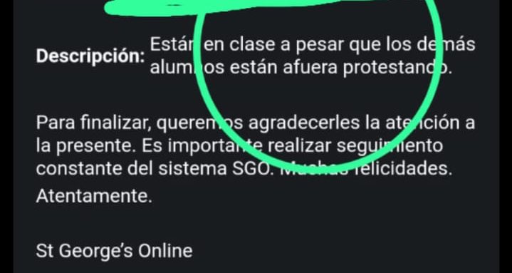 maferanguloi's tweet photo. Me he venido a enterar que hay profesores PREMIANDO con méritos y puntos extra en conducta a aquellos alumnos que no han salido a protestar. 🤮🤮🤮 https://t.co/ti7p08JOub