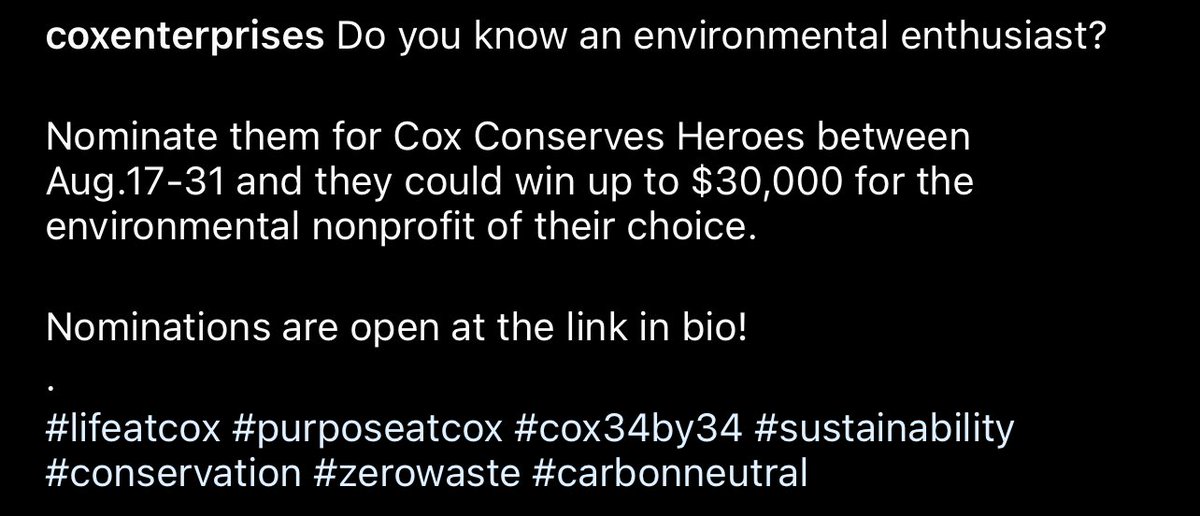 Someone please correct me if I’m wrong, cause I kinda dont believe this

Is this the same @CoxEnterprises that owns @ajc — which has been backing Cop City this ENTIRE time trying to issue grants for “environmental enthusiasts” ????

Please someone tell me this is a different Cox