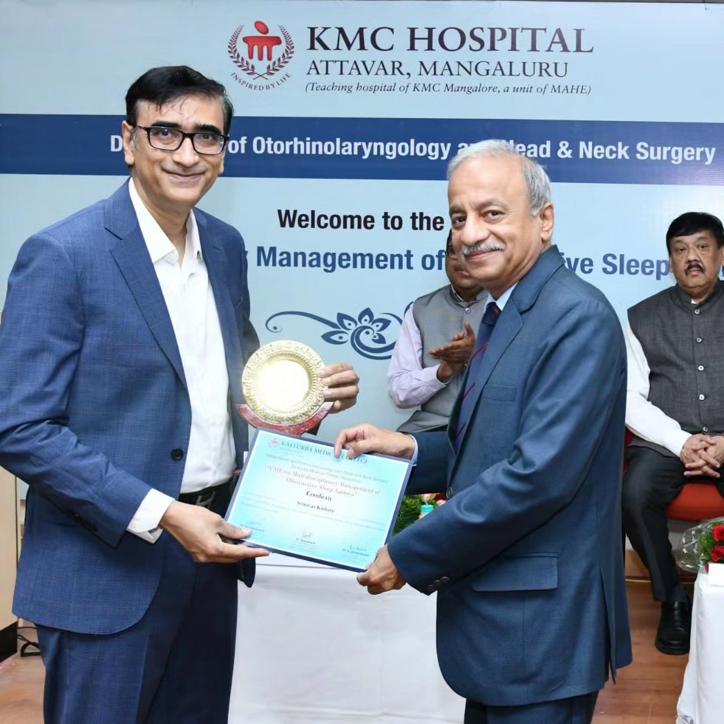 entkmcmlr's tweet photo. CME on multidisciplinary management of Obstructive sleep apnoea was held on 19th August 2023 by the Department of ENT and head and neck surgery. The guest speaker was Dr Srinivas Kishore who is the director of Department of otorhinolarynogology at the AIG hospital Hyderabad https://t.co/uOF2rdcsmt
