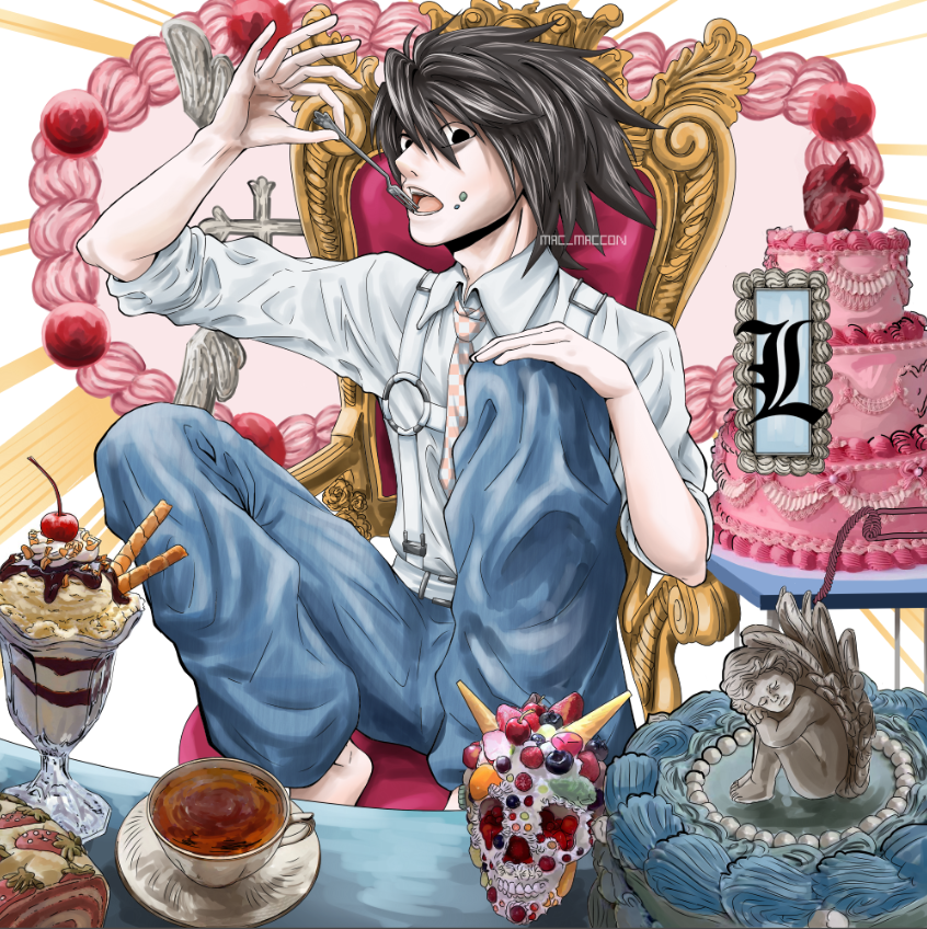 maccon_mac's tweet photo. Rewatched Death Note recently... I love my scene boyfriend 🥰 #DEATHNOTE #llawliet #fanart https://t.co/nLjEZcpDyP