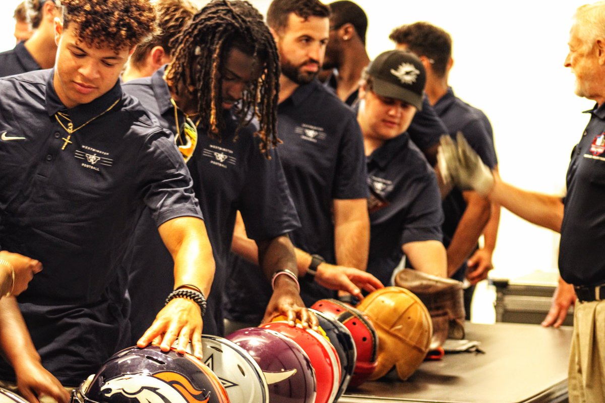 We would like to thank <a href="/ProFootballHOF/">Pro Football Hall of Fame</a> for their hospitality as our team was able to experience “Football Heaven” and it’s values of Commitment, Integrity, Courage, Respect &amp; Excellence 🏉

#EarnYourSword | #TitanUp