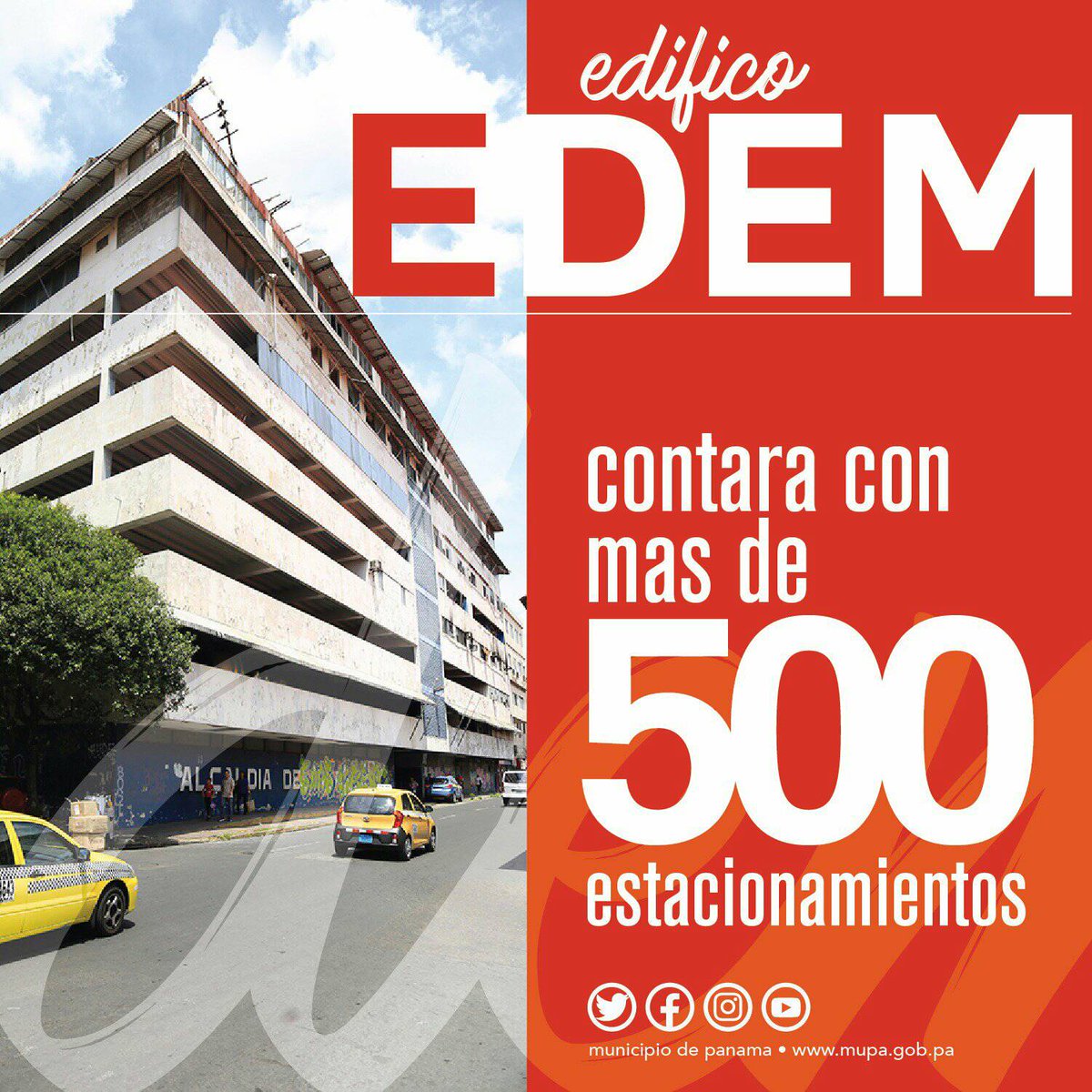 BlandonJose's tweet photo. En la visión que tenemos para generar más empleo y turismo en Panamá, ocupa un lugar importante recuperar el centro de la Ciudad.  En el quinquenio pasado, como Alcalde, avanzamos bastante. Reemplazamos el destartalado edificio EDEM en Ave B por un moderno edif d estacionamientos https://t.co/MUbLT6aZ8S